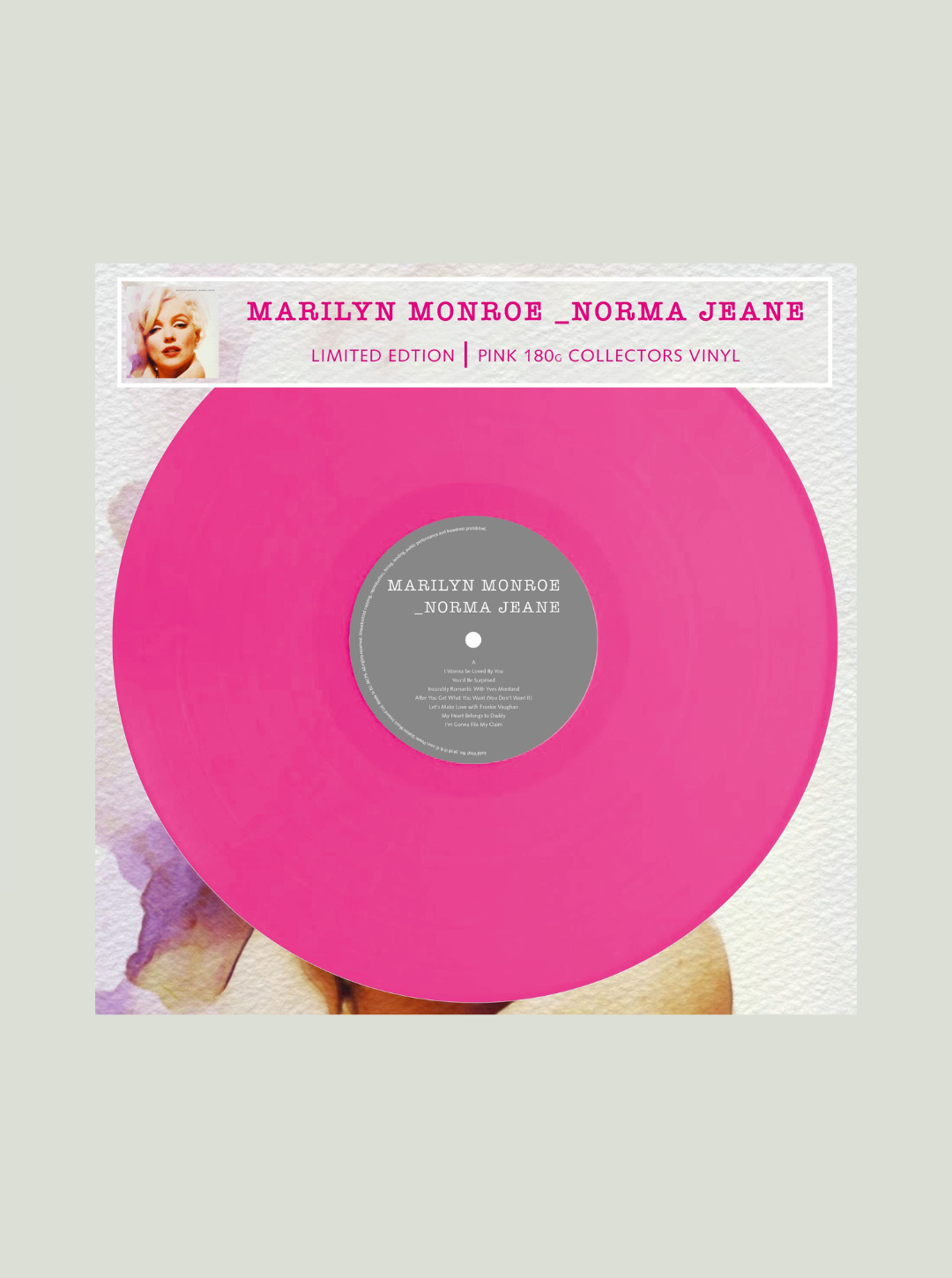 Płyta winylowa Marilyn Monroe - Norma Jeane (180g) (Limited Edition) (Neon Pink Vinyl)