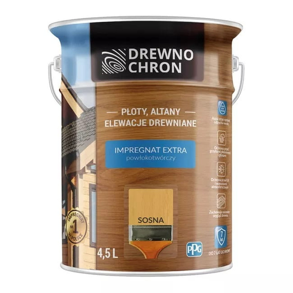 Drewnochron Extra do drewna 4,5L Sosna