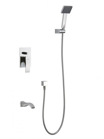 Blue Water Liwia zestaw wannowy podtynkowy chrom LIW-ZWP.200C