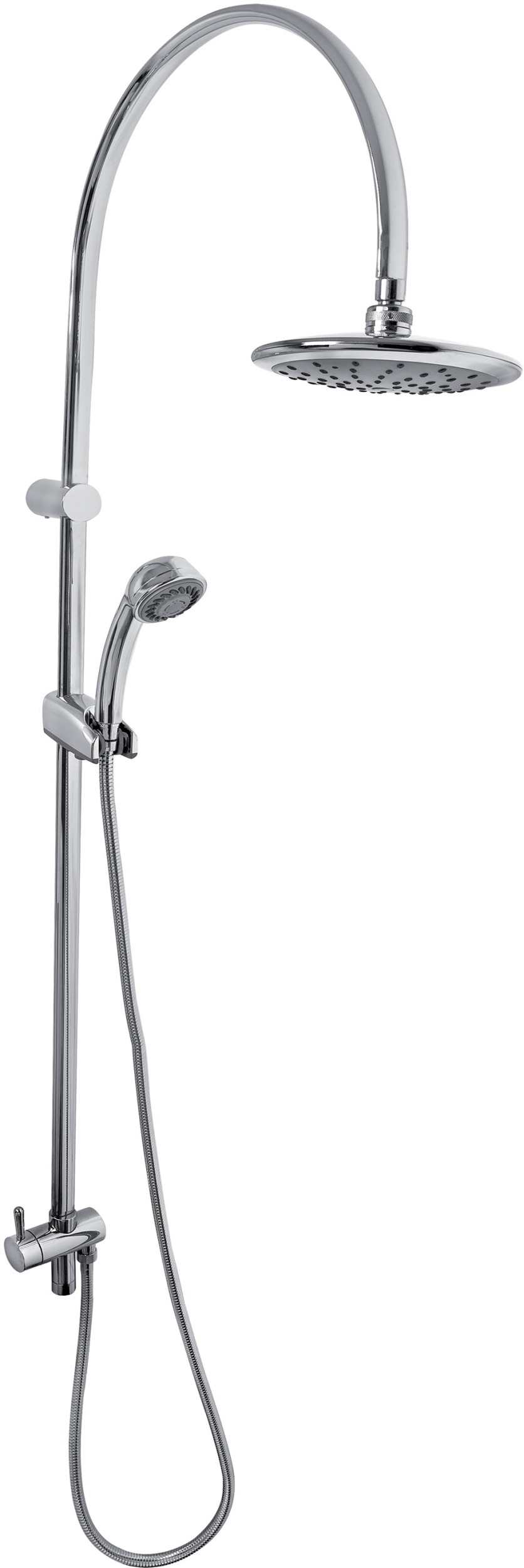 Ferro Ibiza zestaw prysznicowy ścienny chrom SET061.0 - Wysyłka w 24h