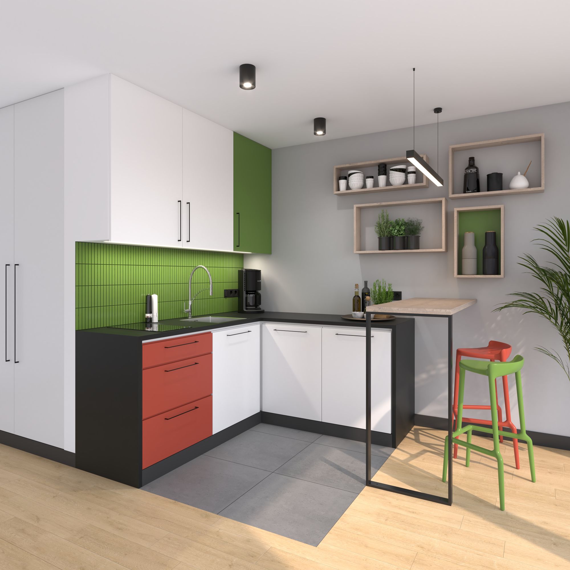 Hagser Hilda bateria kuchenna stojąca chrom HGR20000035 - Wysyłka w 24h