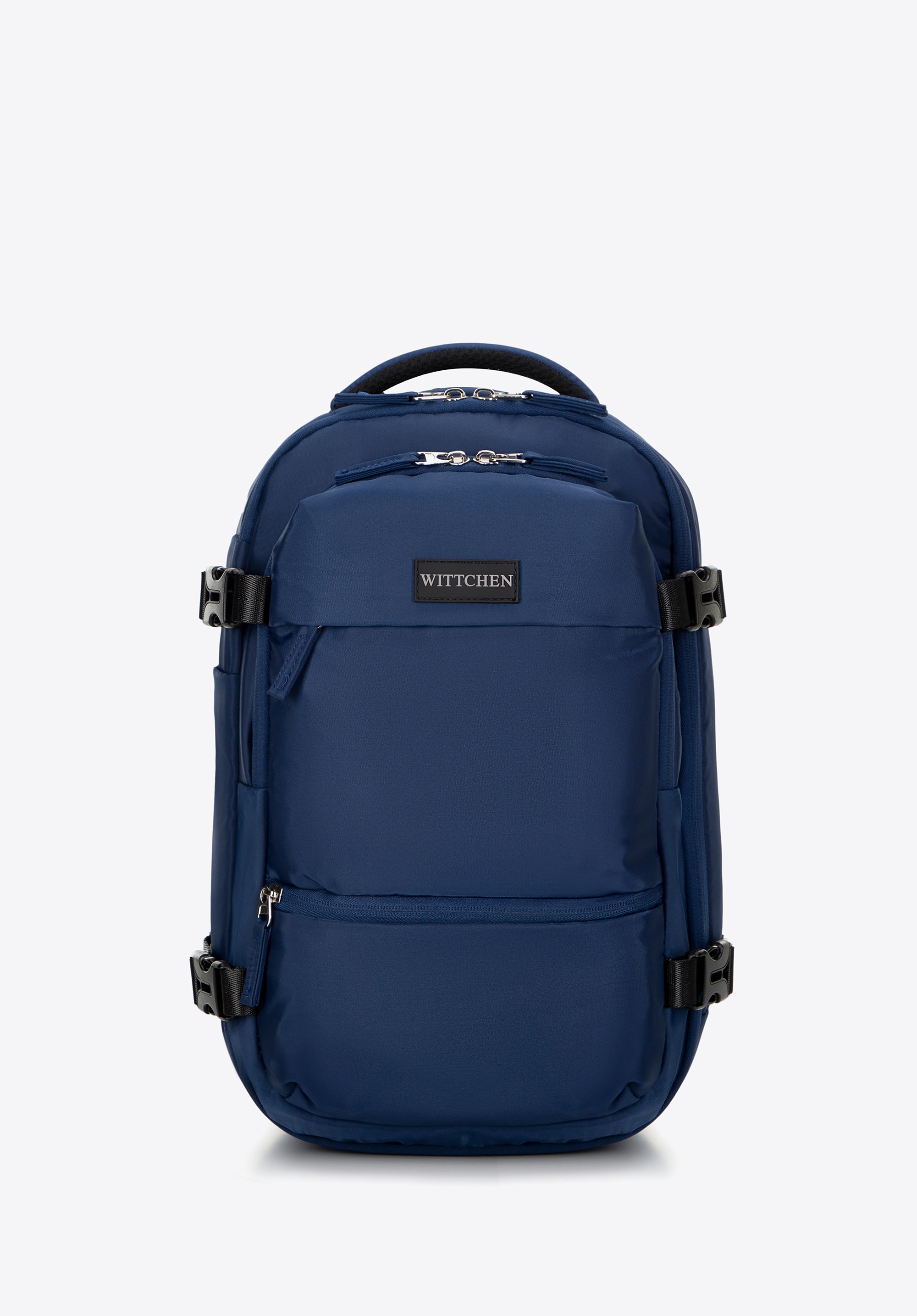 Plecak wielofunkcyjny do samolotu z poszerzeniem granatowy