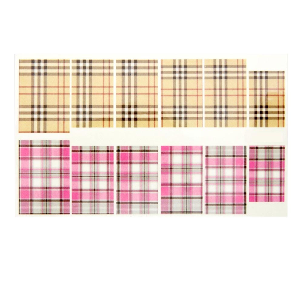 Naklejki wodne do paznokci arkusz 9 x 5,5 cm a Nr 613