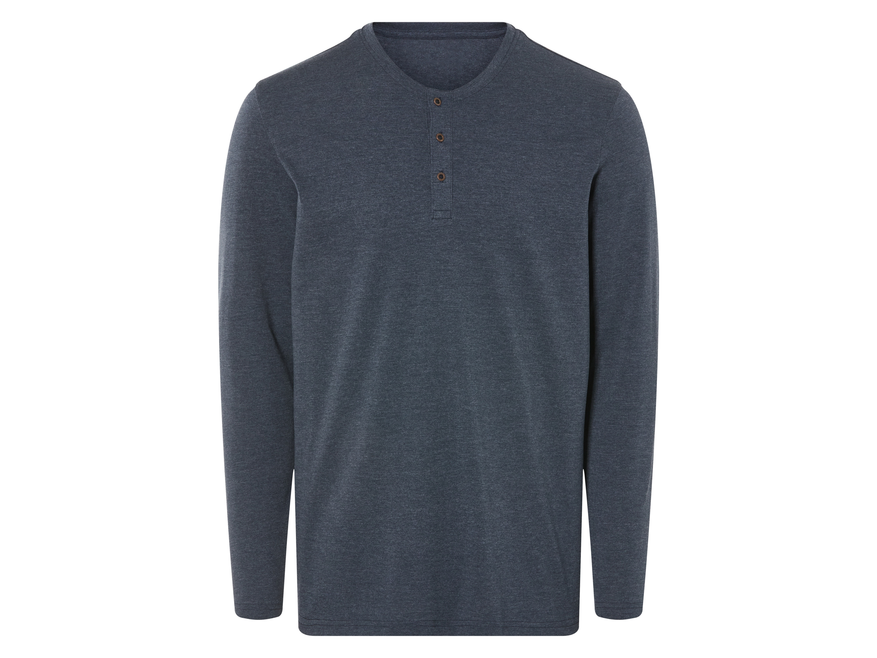 Livergy Koszulka męska z długim rękawem Granatowy, S 44/46