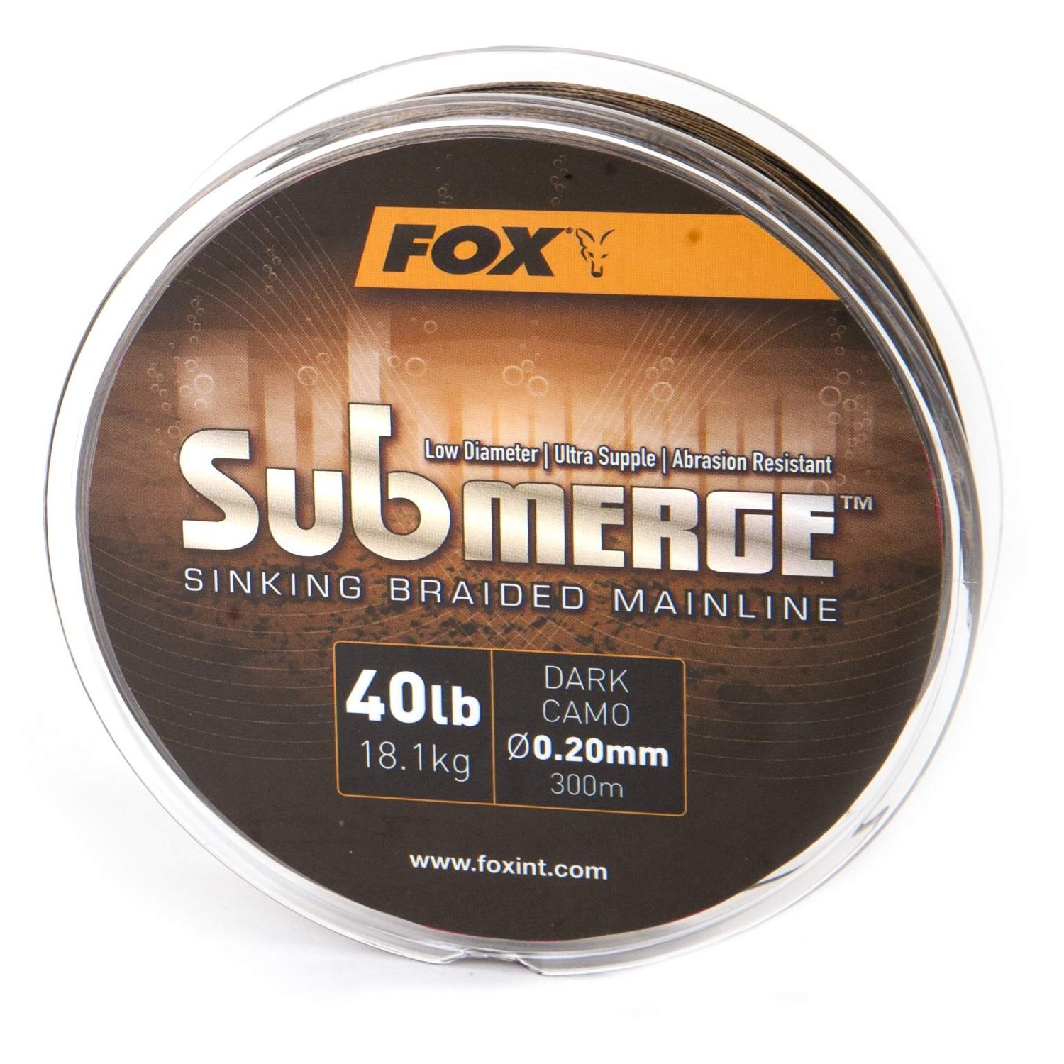 Fox plecionka Submerge Sinking Braided Mainline 300m 25lb