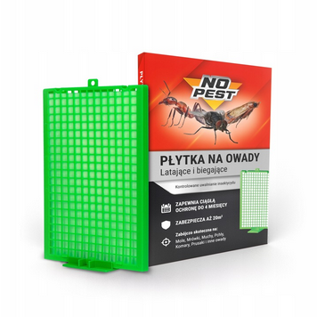 NO PEST PŁYTKA NA OWADY MRÓWKI PAJĄKI MOLE MUCHY - Petrostar