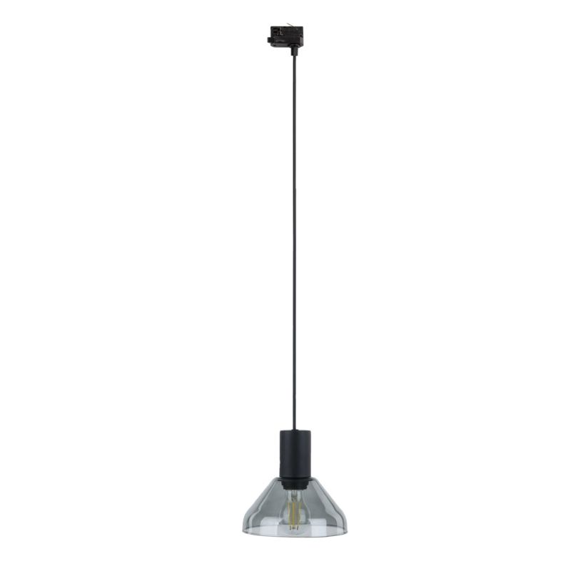 Lampa wisząca TK-Lighting na szynoprzewód Tracer Neo Black 1Xe27 Trójobwodowy - 1szt.