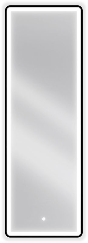 Podświetlane lustro łazienkowe Mexen Coro czarne 50x150 cm 1 szt.