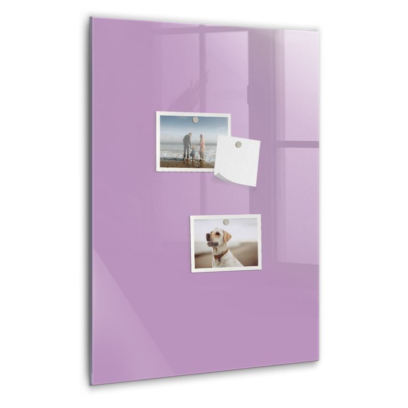 Foto tablica magnetyczna Wallfluent 40x60 cm Kolor liliowy 1 szt.