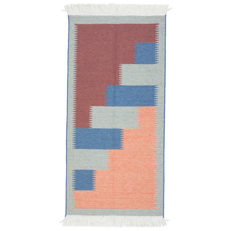 Dywan Kilim 60x120 cm Modern Pop Art e-floor wielokolorowy 1 szt