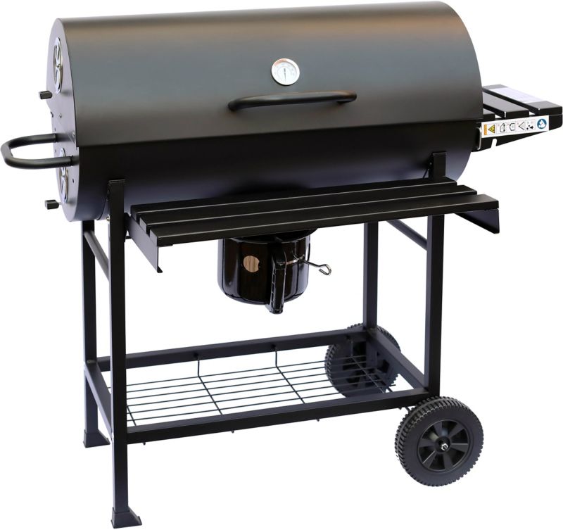 Grill węglowy wózek Barrel