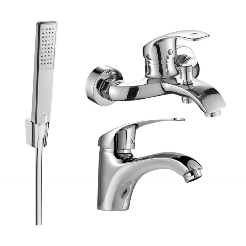 Zestaw wannowy Mexen Fabia chrom 746503R72-00 1 szt.