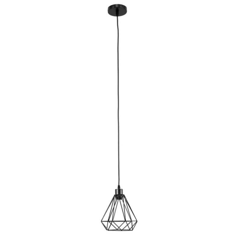 Lampa wisząca Edo Loft Alambra Largo E27 czarna, industrialna EDO777193 1 szt.