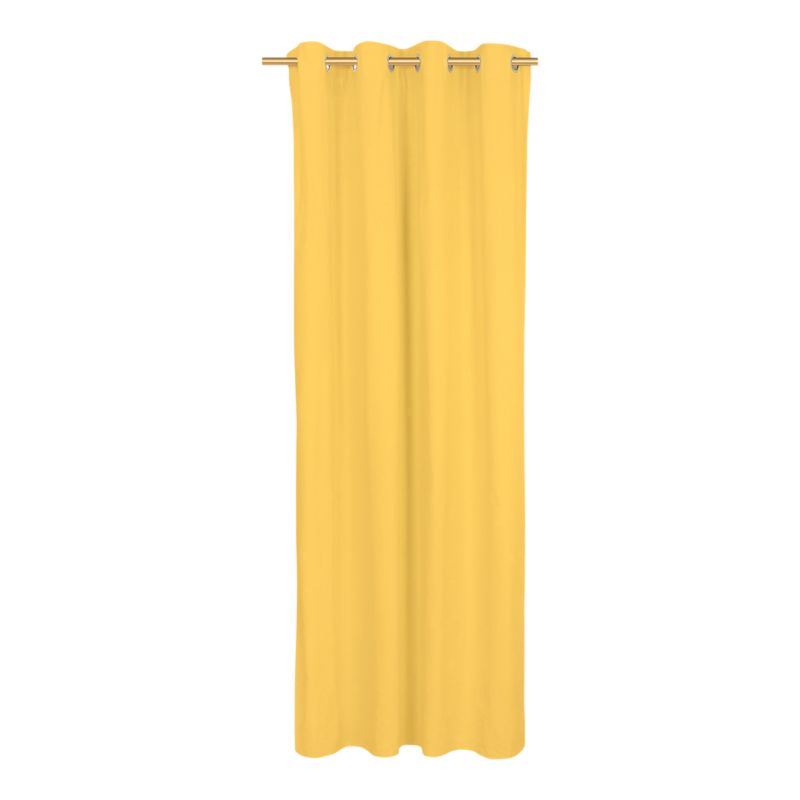 Zasłona GoodHome 140 x 260 Hiva ciemnobeżowa