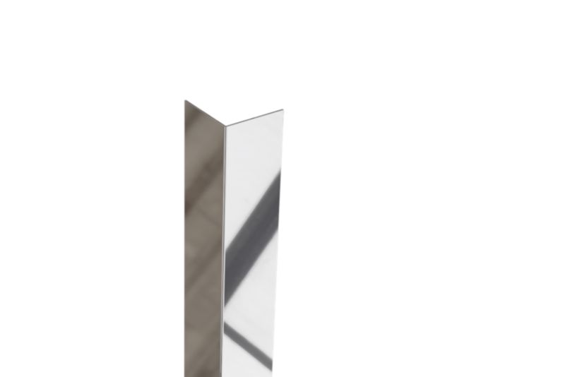 Kątownik wykończeniowy L Lambro srebrny połysk 3cm x 3cm x 270cm 1 szt.