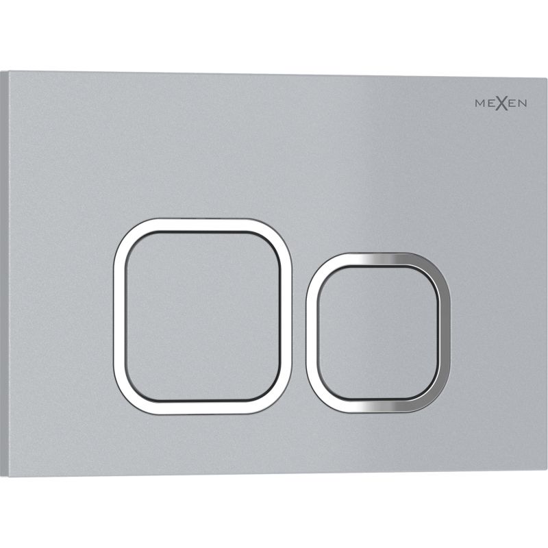 Przycisk spłukujący Mexen Tex 03 chrom matowy 1 szt.
