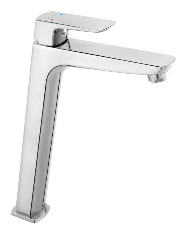 Bateria umywalkowa wysoka Ferro Azurro Eco chrom