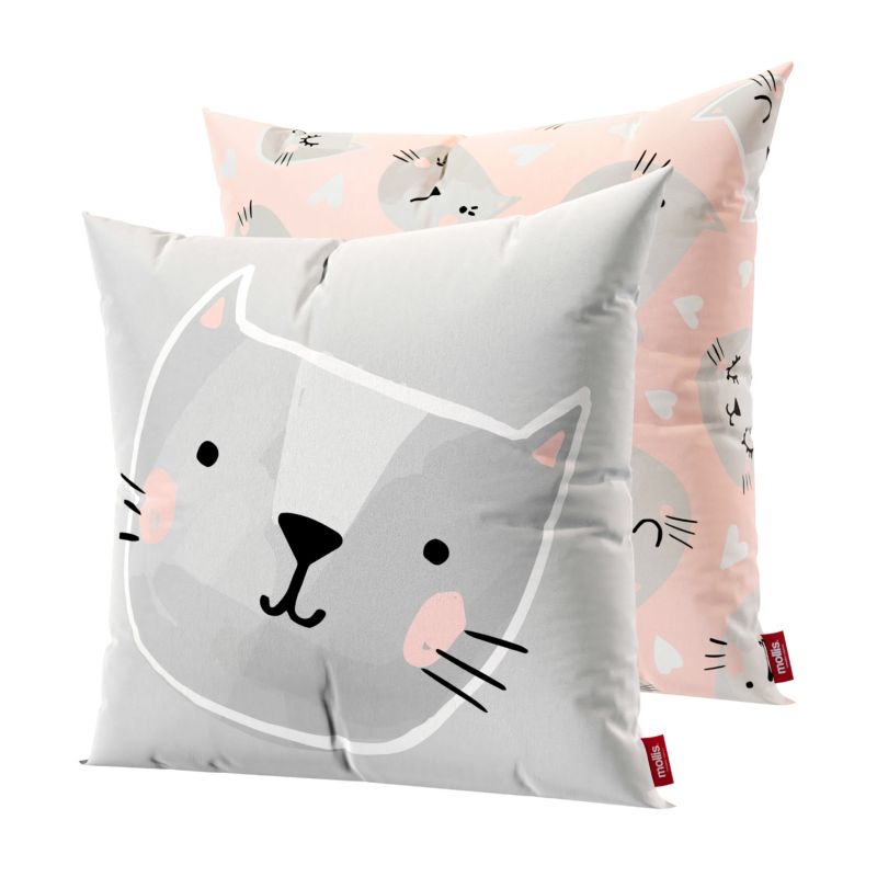 Poduszka Stegu 40 x40 cm kwadratowa Koty - 1szt.