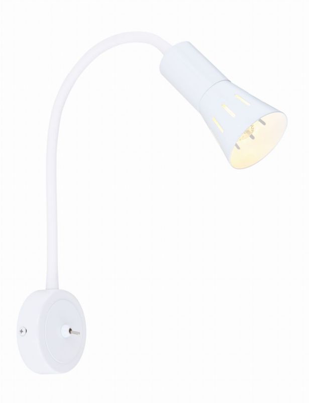 Kinkiet ścienny Candellux Arena biały 1 x E14 x 40W IP20 wym: 31 x 24 x 8 cm - 1 szt.
