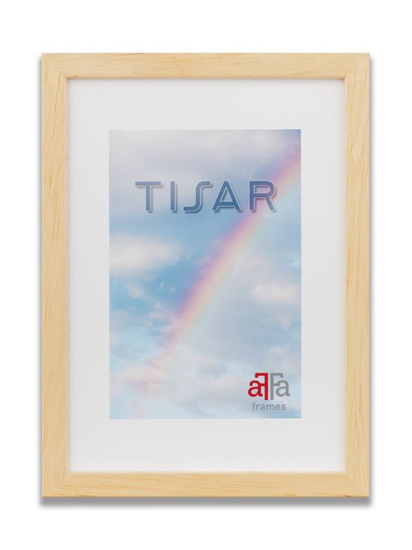 Ramka drewniana Tisar 21x29,7 (A4) cm Naturalna 1szt.