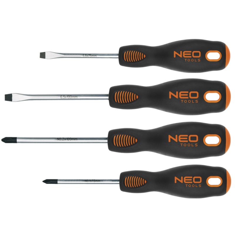 Wkrętaki NEO TOOLS zestaw 4 szt 1 kpl
