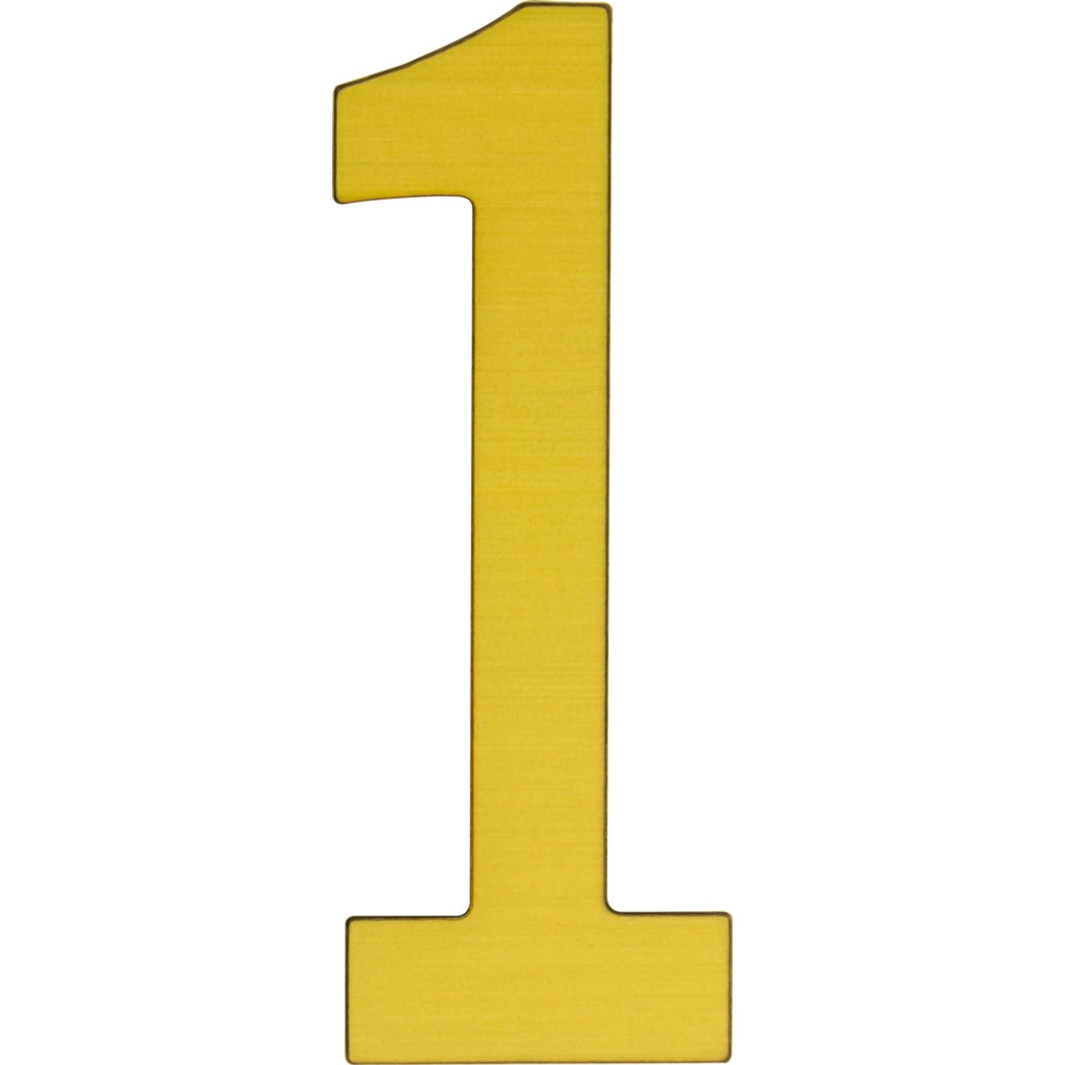 Metro Cyfra złota szczotkowana 1 50 mm