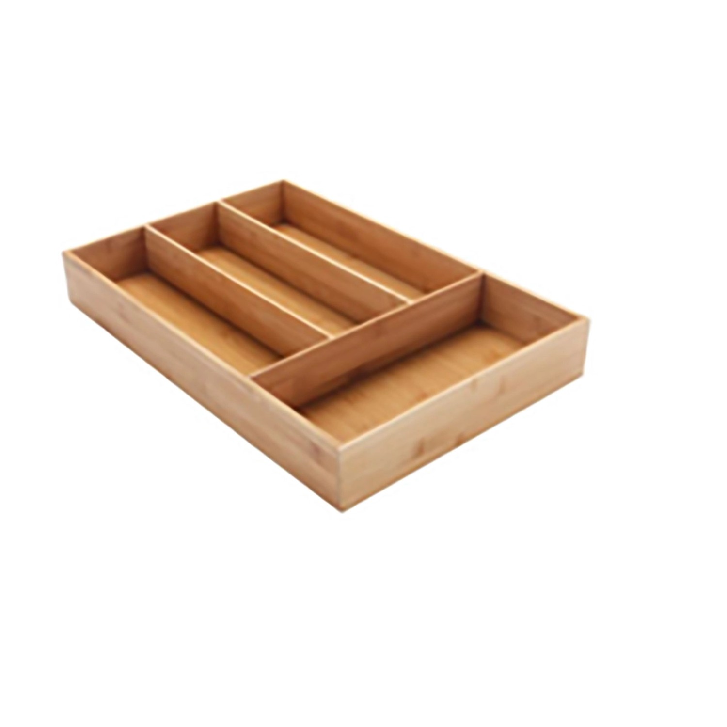 Wkład do szuflad bambusowy 40 cm 4 komory