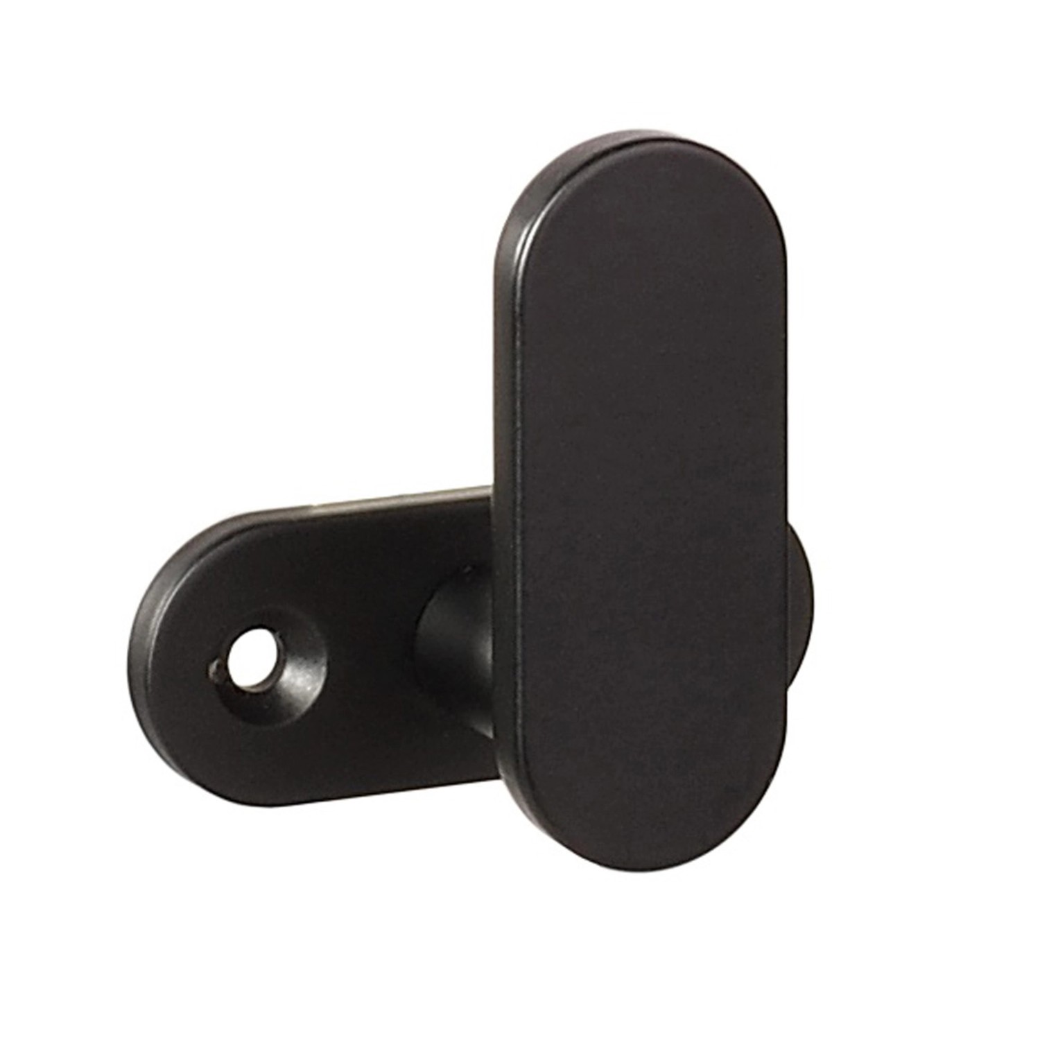 Schwinn Wieszak meblowy czarny mat rozstaw 96 x 96 mm