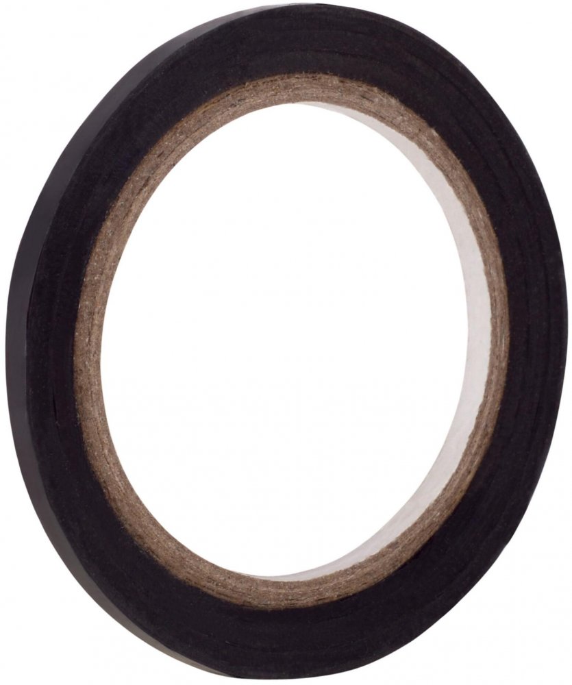 Taśma do tablic suchościeralnych MemoBe, samoprzylepna, 6mmx10m, czarny