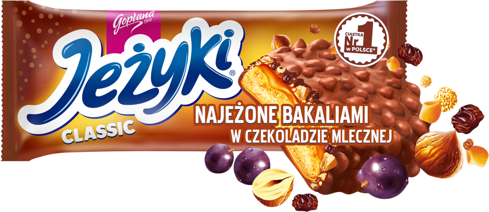 Ciastka Jeżyki, klasyczny, 140g