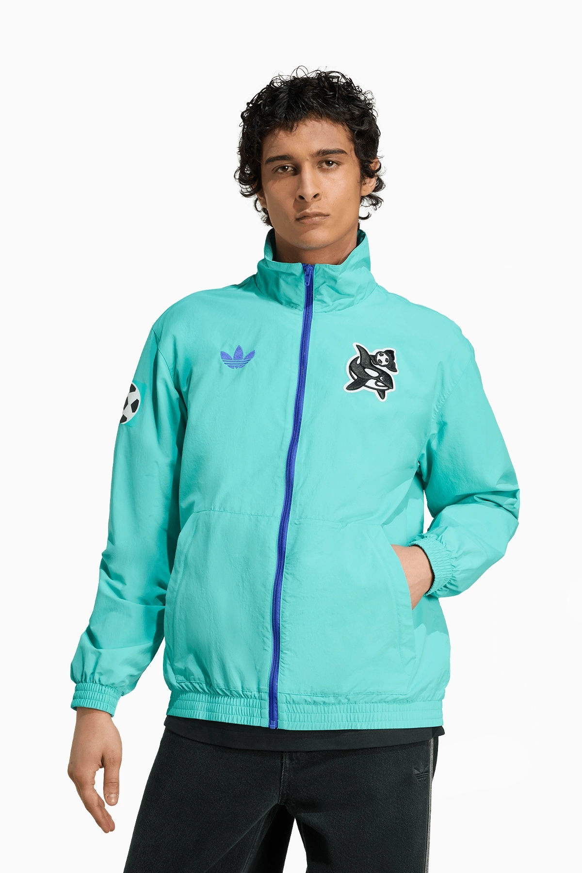 Bluza adidas Seattle Sounders FC 25/26 Originals Archive Anthem - Miętowy
