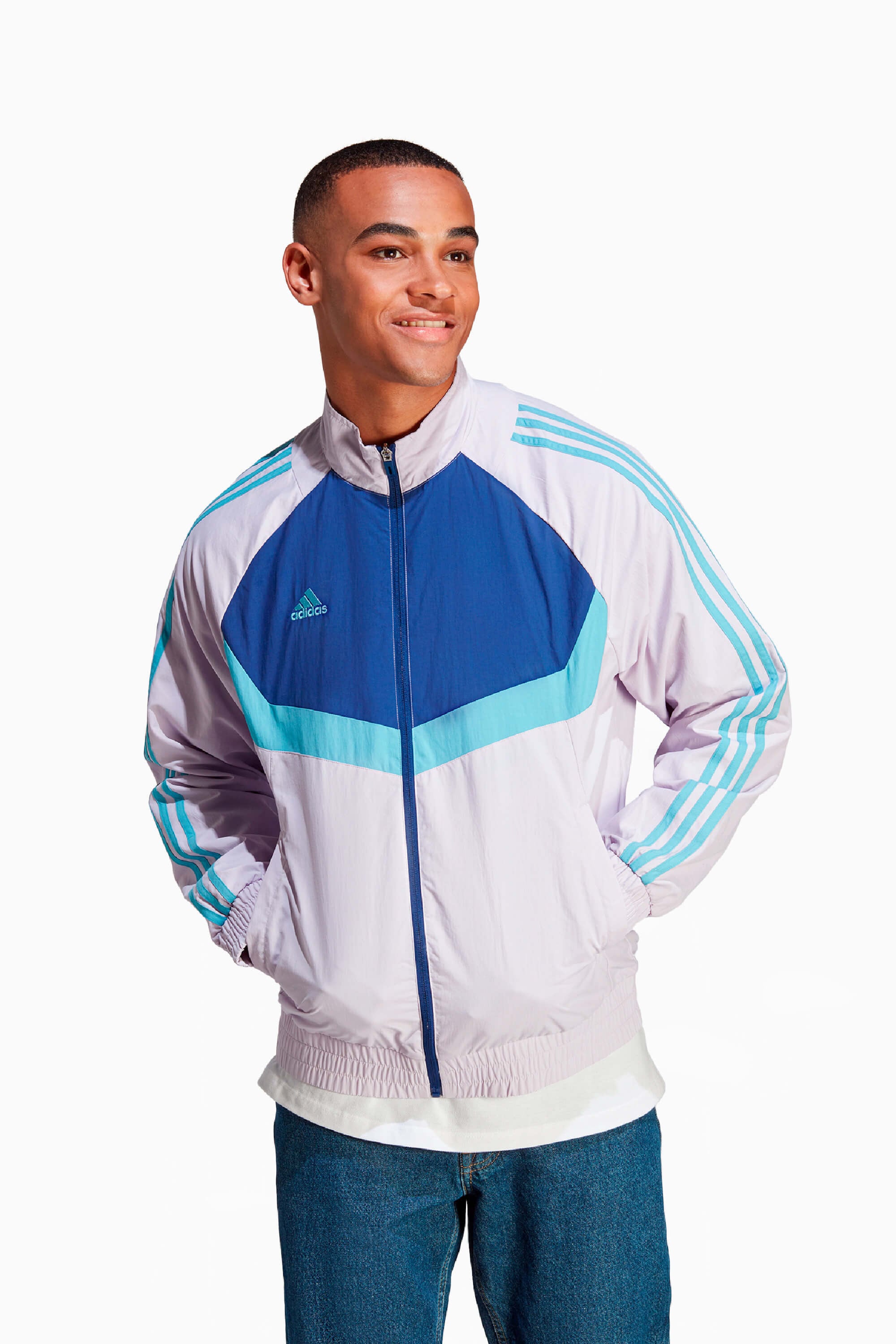 Kurtka adidas Tiro Woven - Biały