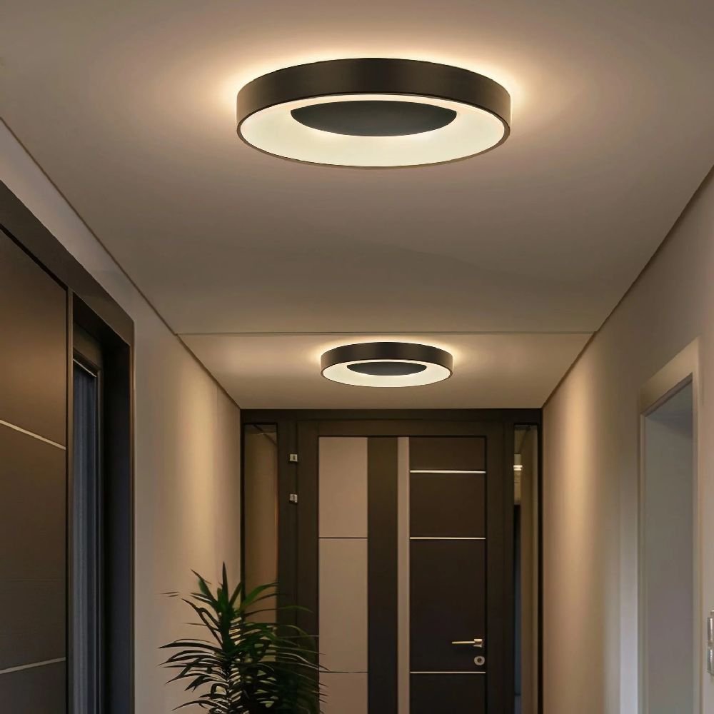 Goldlux Witold plafon 1x72 W czarny 326720