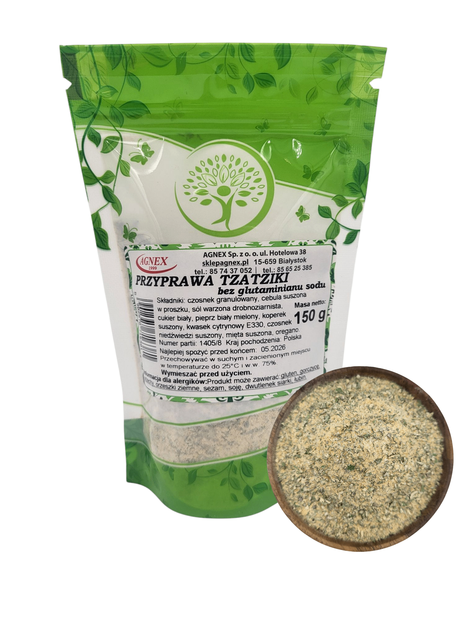 Przyprawa TZATZIKI bez glutaminianu 150g