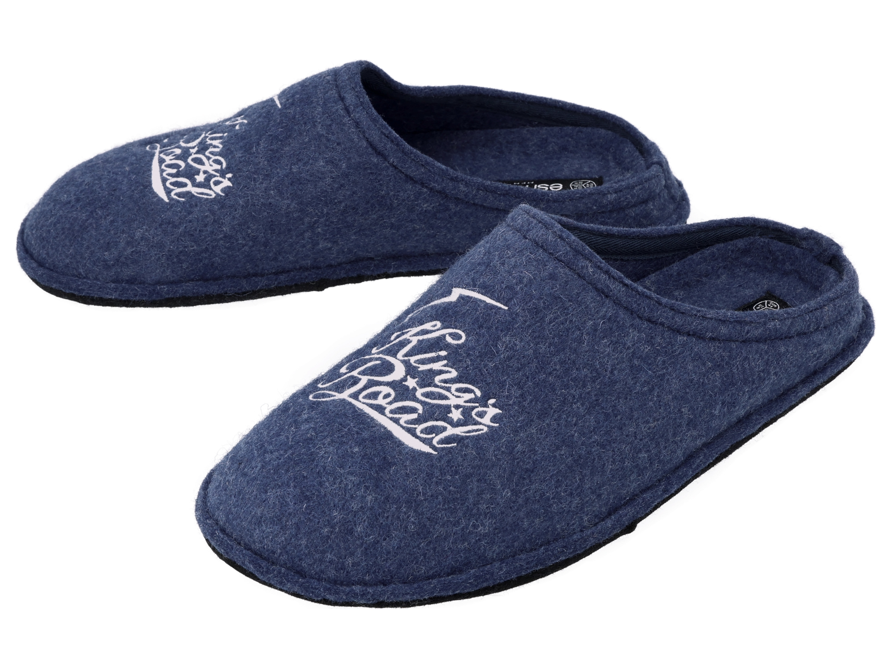 esmara Kapcie męskie z filcu, z wełną Granatowy, 41