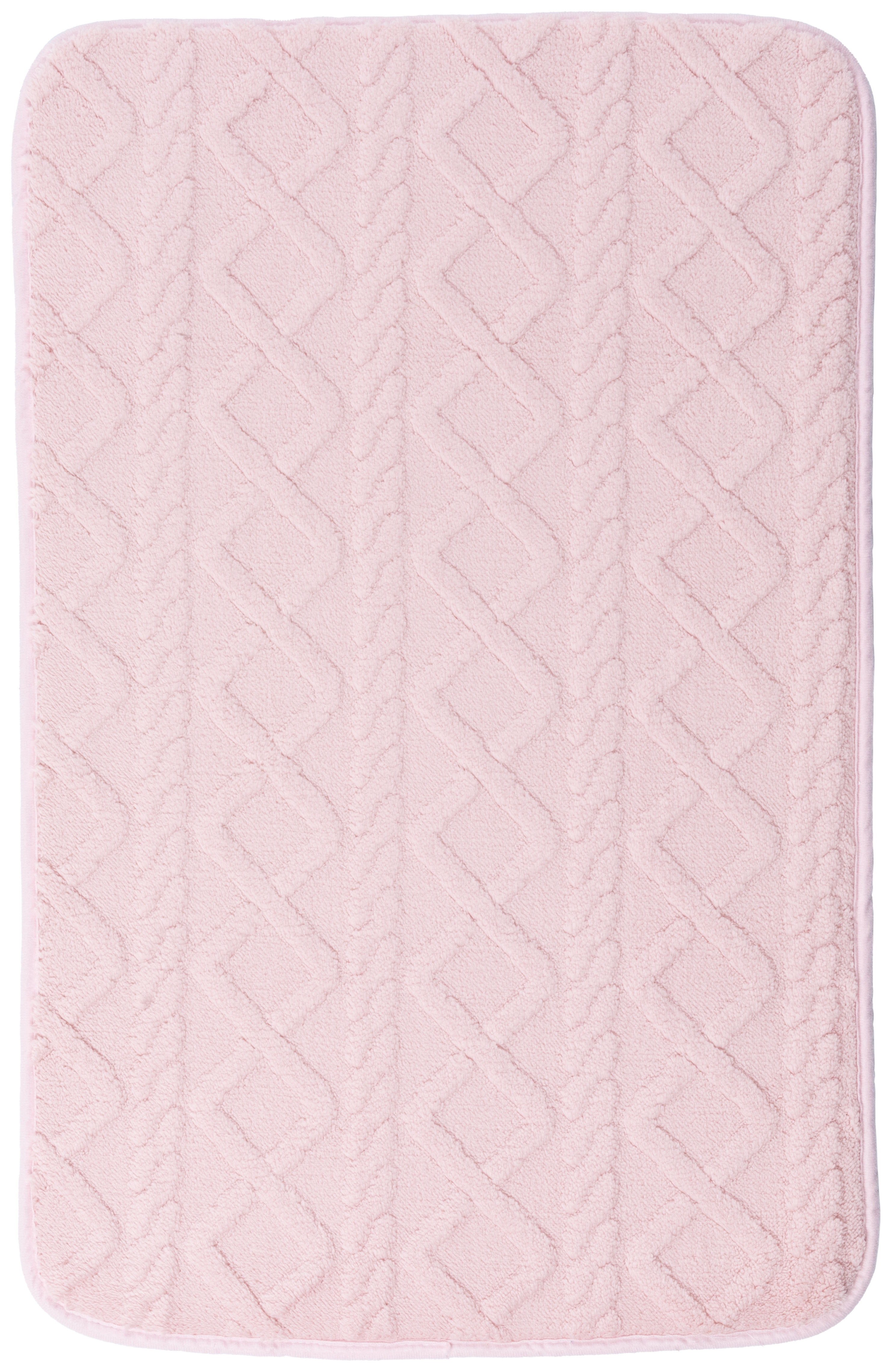 Darmowa Dostawa - Dywanik łazienkowy 80x50 cm prostokątny różowy Multi-Decor New Style 508325