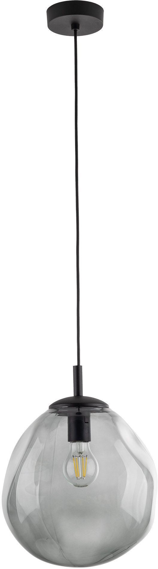 Darmowa Dostawa - Lampa wisząca 1x15 W czarna-grafitowa TK Lighting Sol 10084