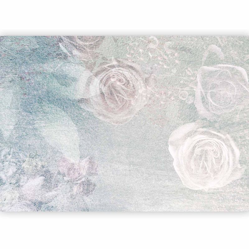 Fototapeta flizelinowa Artgeist 170 g/m2 wodoodporna Liście szara 350x245 (7 części) 10076ac rolka 1 szt