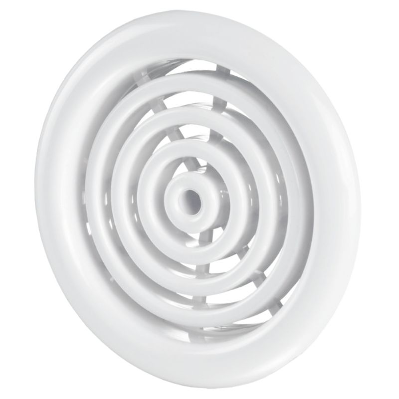 Kratka wentylacyjna Vents 47 mm centralna biała 2 szt.