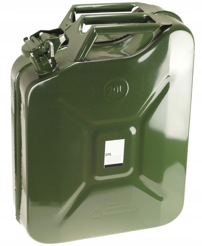 Kanister Metalowy FEINZ 20L Na Paliwo Olej Benzynę Atest 1 szt.