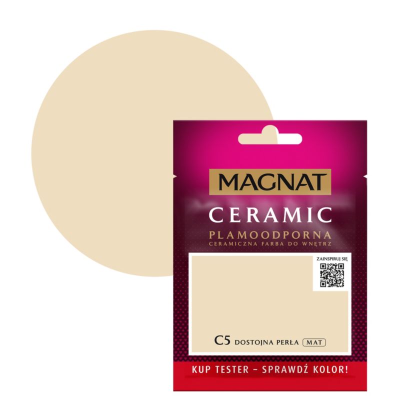 Tester farby Magnat Ceramic C5 dostojna perła 0,03 l