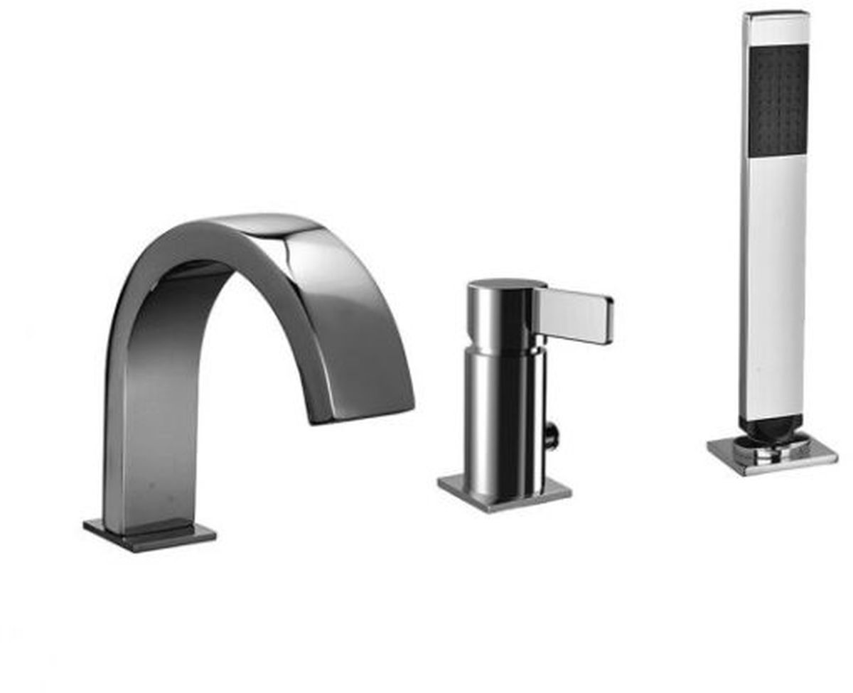 Paffoni Rock bateria wannowo-prysznicowa nawannowa chrom RO040CR