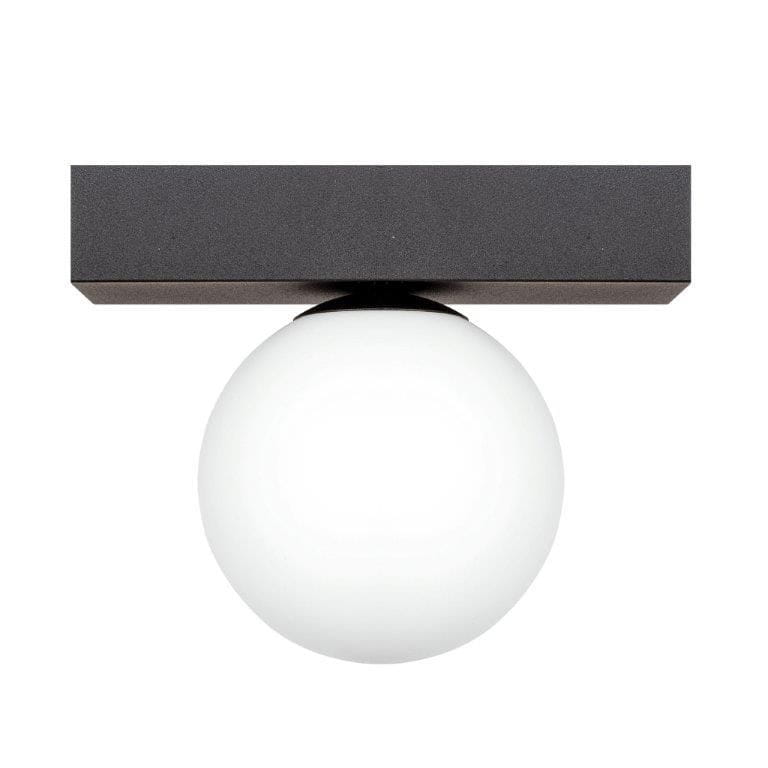 Zuma Line Sphere lampa podsufitowa 1x8 W biała-czarna 1206