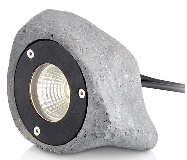 Markslöjd Garden 24 lampa gruntowa 1x3W szary 107286