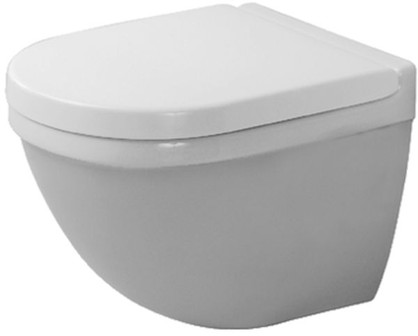 Duravit Starck 3 Compact miska WC wisząca WonderGliss biała 22270900001