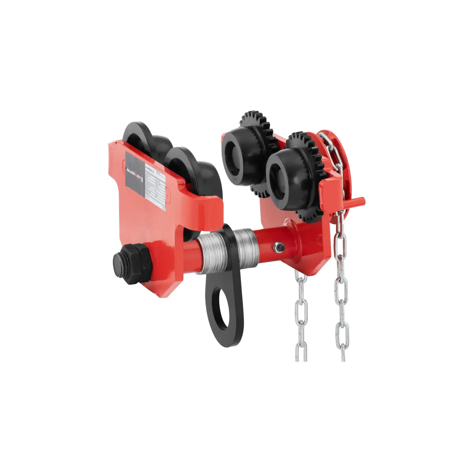 Wózek suwnicowy z łańcuchem 90-125 mm, do 2000kg | SBS-RT-2000B