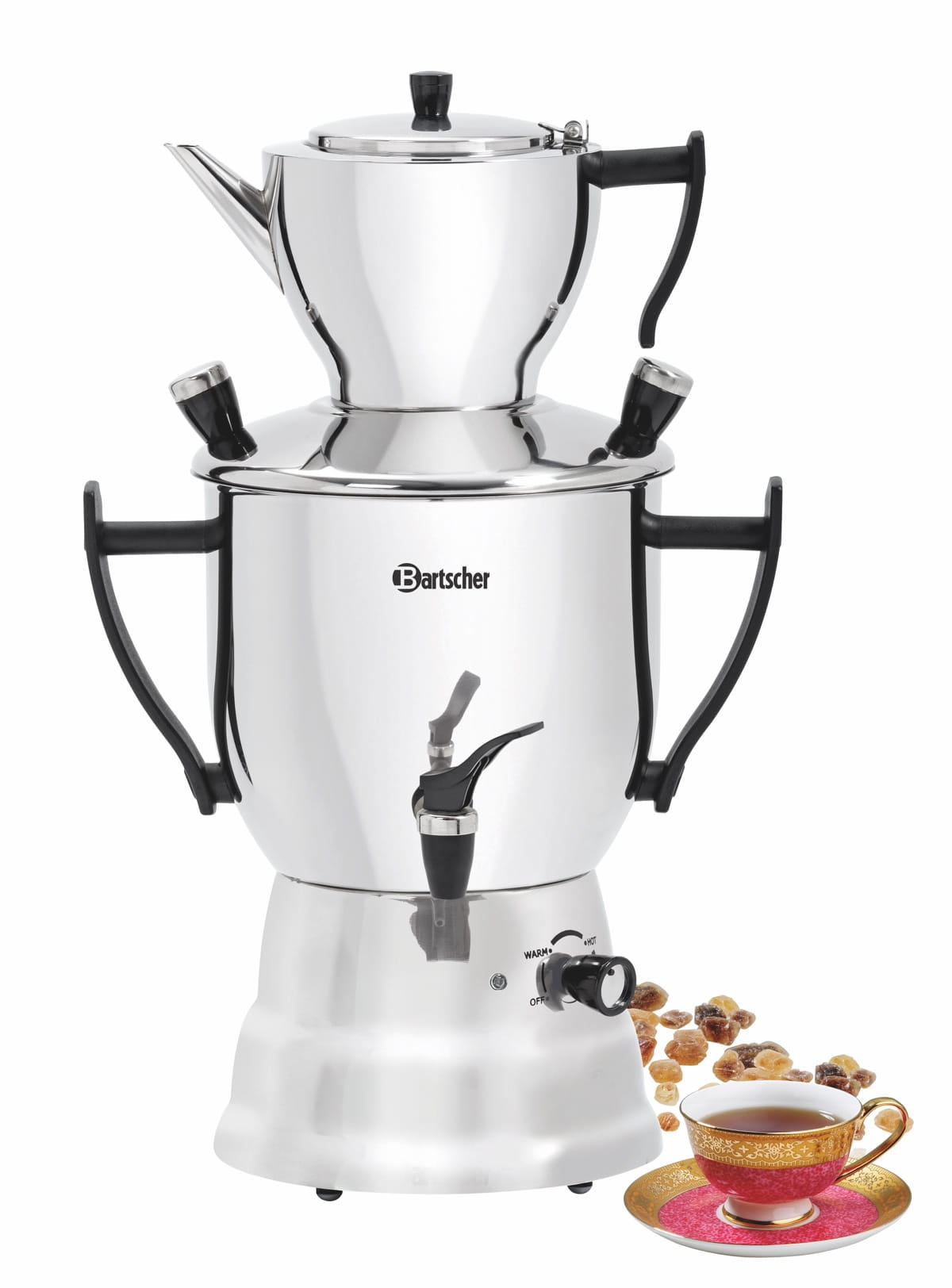 Samowar 3l z dzbankiem Bartscher