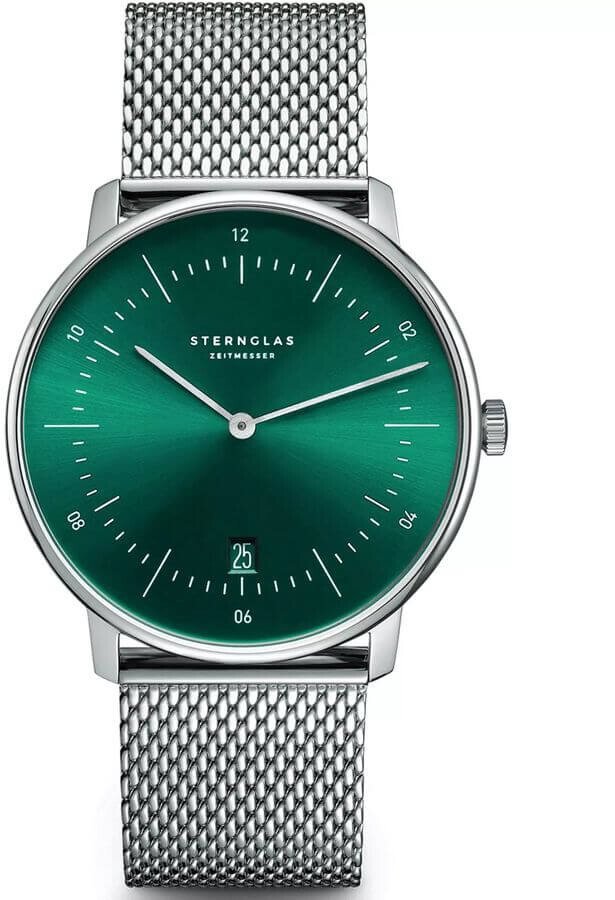 Zegarek męski Sternglas Naos Green S01-NA08-MI04