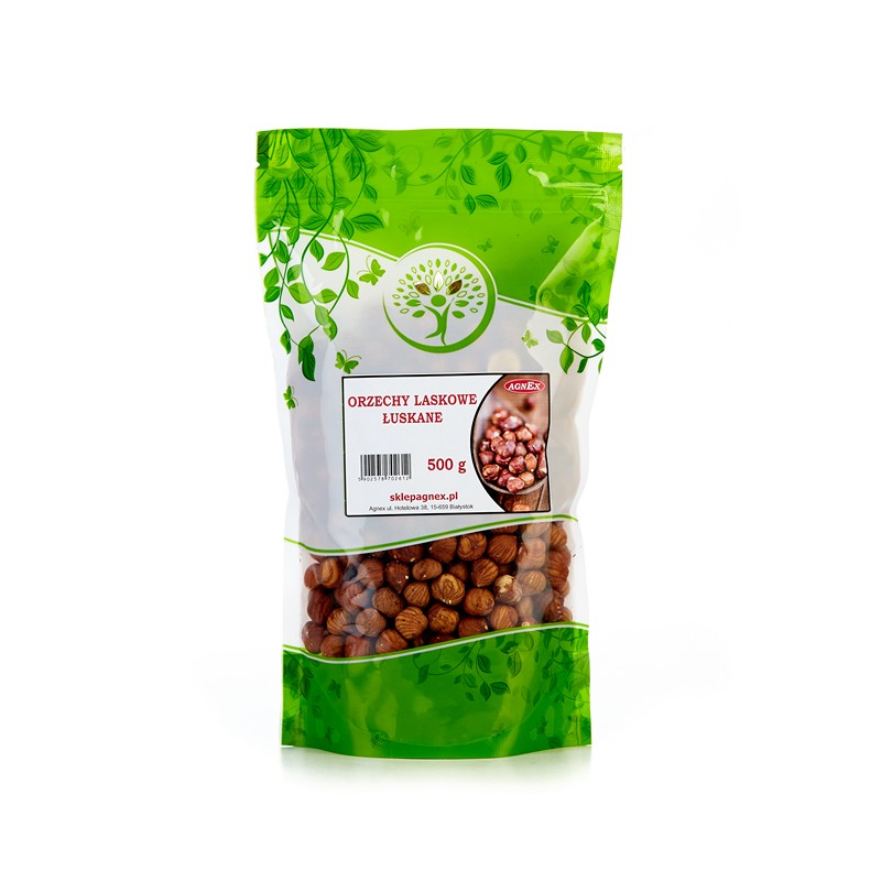 Orzechy laskowe łuskane 500g