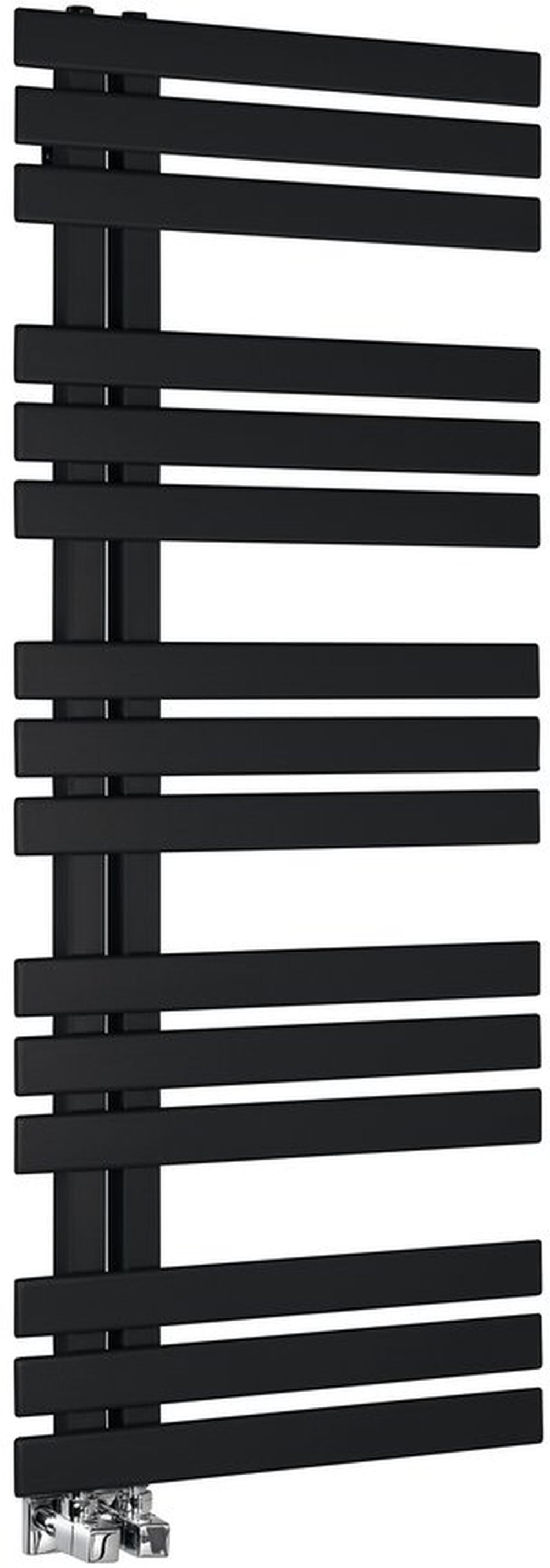 Darmowa Dostawa - Grzejnik łazienkowy drabinkowy 123.6x50 cm czarny Sapho Silvana IR154B